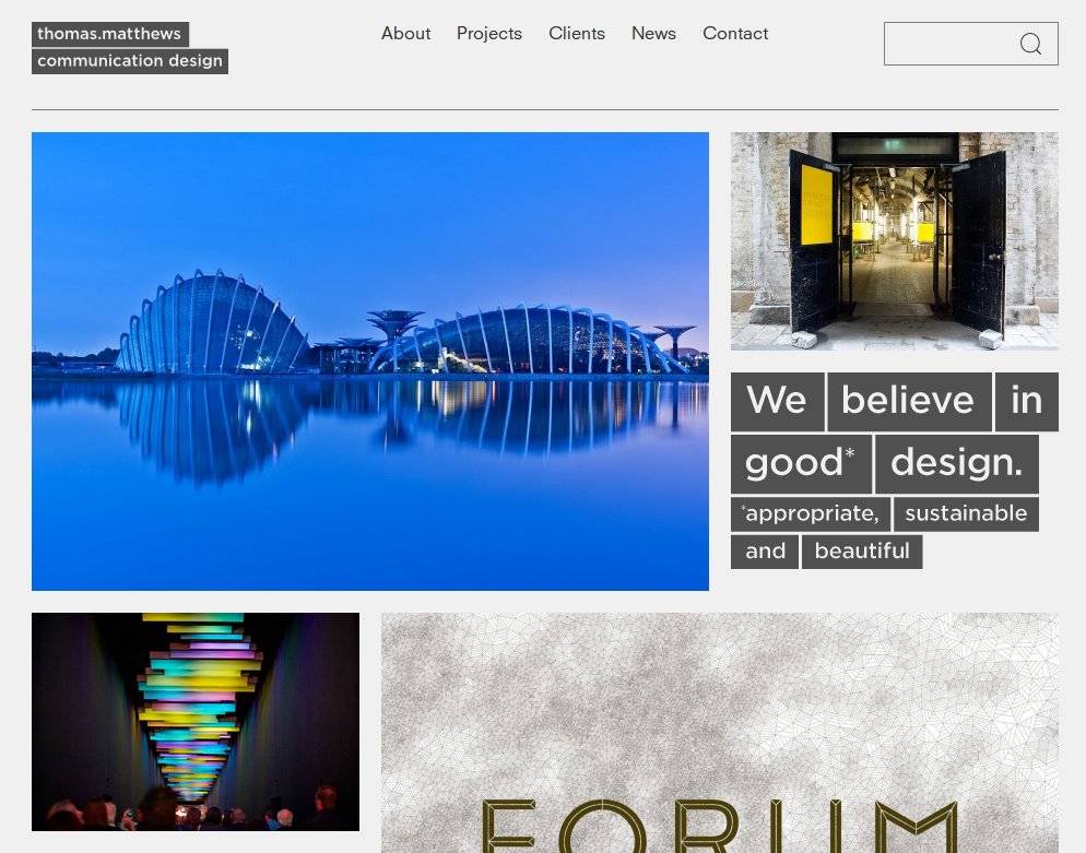 Featured image of Project: Thomas Matthews Website